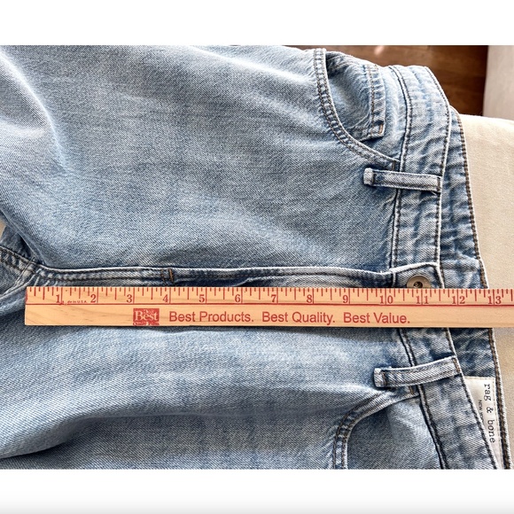 RAG & BONE Lori Mid-Rise Wide Leg Jean in Light acid Wash - NWT! - 29 - Picture 11 of 12